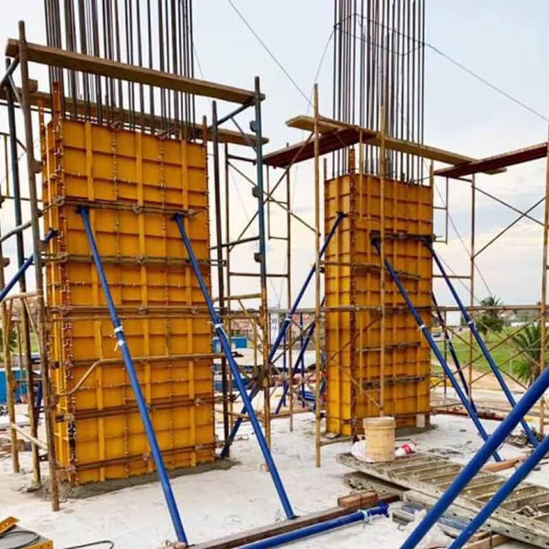 แบบหล่อผนัง